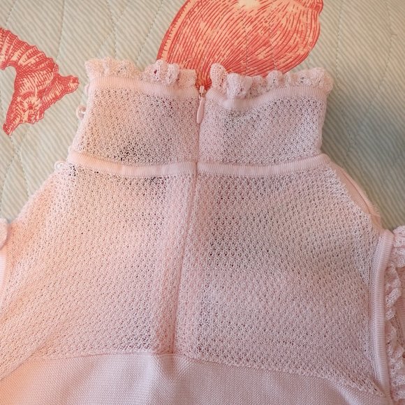Blush pink Victorian/Edwardian top - Picture 3 of 7